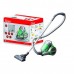 Aspirator fara sac ZILAN ZLN-1082G, 2 l, Tub telescopic metalic, 800 W, Filtru HEPA, Gri/Verde,+ Tocator din sticla grunberg CADOU