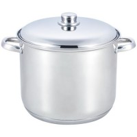 Oala inox cu capac inox, GRUNBERG, 18 cm - 3.8 litri