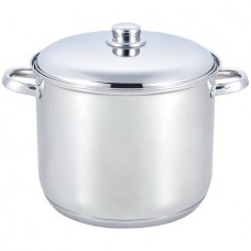 Oala inox cu capac inox, GRUNBERG, 24 cm - 7.8 litri 