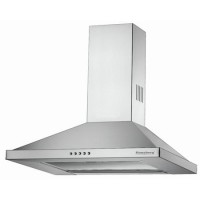 Hota incorporabila decorativa Hausberg HB-1260-INOX, Putere de absorbtie 650 m3/h, 1 motor, 60 cm, Inox