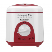 Friteuza Hausberg HB 1320 A-R, 950 W, 1 L, Alb/Rosu