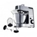 Mixer cu bol Heinner Master Collection HPM-1500XMC, 1500 W, Bol 5.5 l , 6 Viteze, Argintiu/Negru 