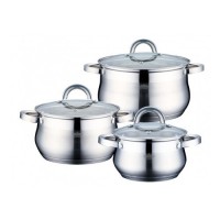 Set cratite inox Peterhof PH-15237, 6 piese, capace sticla