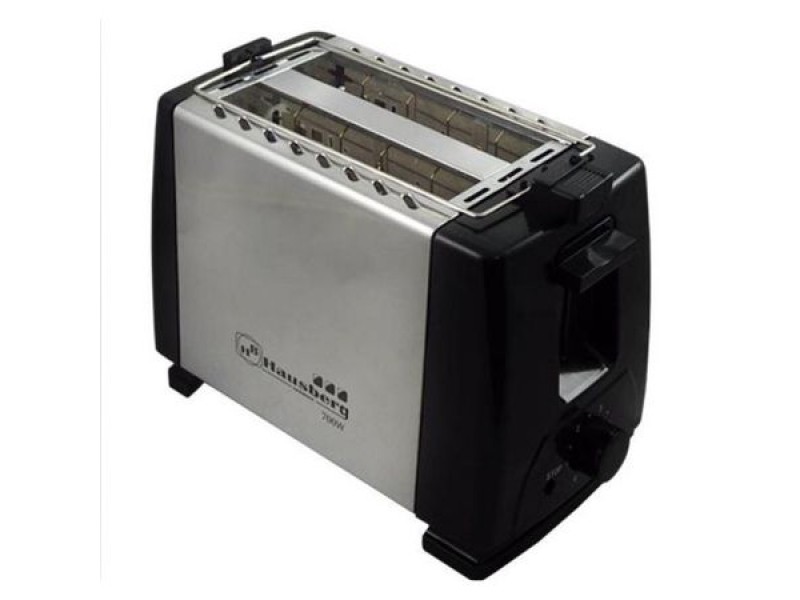 Prajitor de Paine  HB-160, 750 W , 2 Felii, 6 Trepte de Rumenire, Oprire Automata