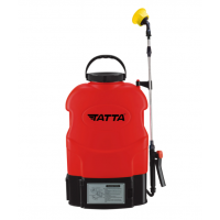 Pompa pentru stropit Tatta TP-2010A, cu acumulator, 12V 8Ah, incarcator 1 A, motor 3.6 lpm, rezervor tip rucsac, 20 l