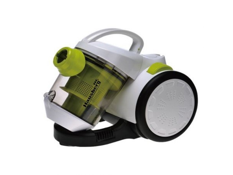 Aspirator Hausberg HB-2090,putere 700 W,sistem ciclonic,ALB-VERDE