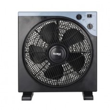 Ventilator patrat Zilan ZLN-2355, Timer 60 min, 3 trepte de viteza, Unghi inclinare reglabil, Putere 40 W