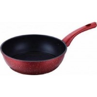 Tigaie Aluminiu , 24x7.5 cm, Non Stick, Rosu