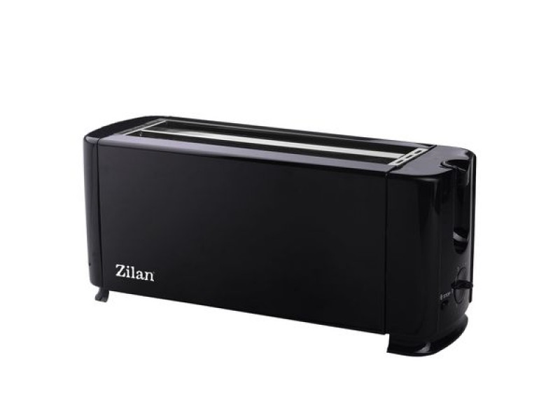 Prajitor paine dublu FLORIA ZLN-2706, Putere 1300W, 2 fante, 4 felii, Negru