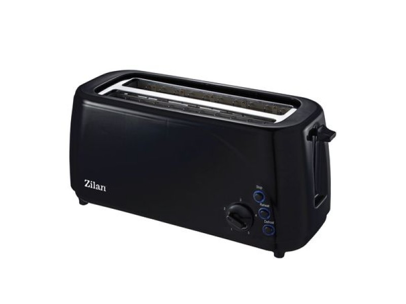 Prajitor paine ZILAN, ZLN-2713, putere 1400W, pentru 4 felii, 5 nivele de ajustare temperatura