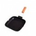 Tigaie grill Grunberg, 28 cm, Capac, Negru