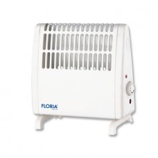 Convector electric , Putere 450W, Termostat reglabil, Alb, FLORIA  + Set cutite 3 piese