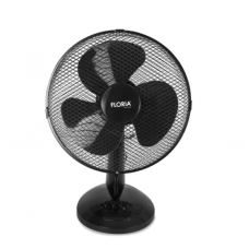 Ventilator de birou Floria ZLN-3383, Diametru 34 cm, Putere 35 W, 3 trepte de viteza, Functie oscilare