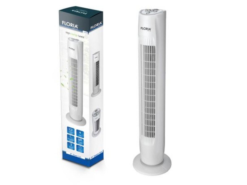 Ventilator turn Floria ZLN-3413, Timer, Trei trepte, Consum 45W, Debit de aer 1787 mc/ora