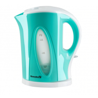 Cana fierbator Hausberg HB-3601B, 2200 W, 1.7 l, oprire automata, indicator nivel apa, bleu