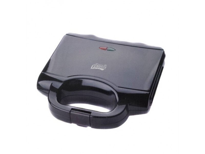 Aparat Sandwich Maker Victronic, 750 W, Grill, Negru,VC594