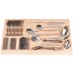 Set tacamuri din inox 72 piese gold,cutie depozitare ,imperial collection,IM-72GOLD