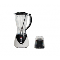 Blender cu bol 2 in 1, 1.5 l, Hausberg HB7661N, 3 viteze, 300 w, negru