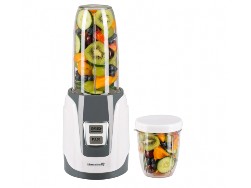 Blender Hausberg HB-7675AB Alb ,Putere 1000W, Capacitate 1000ml, motor de cupru