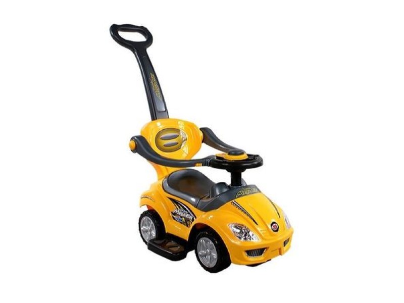 Masinuta Mega Car babyland -3 in 1, BC8301-Galben