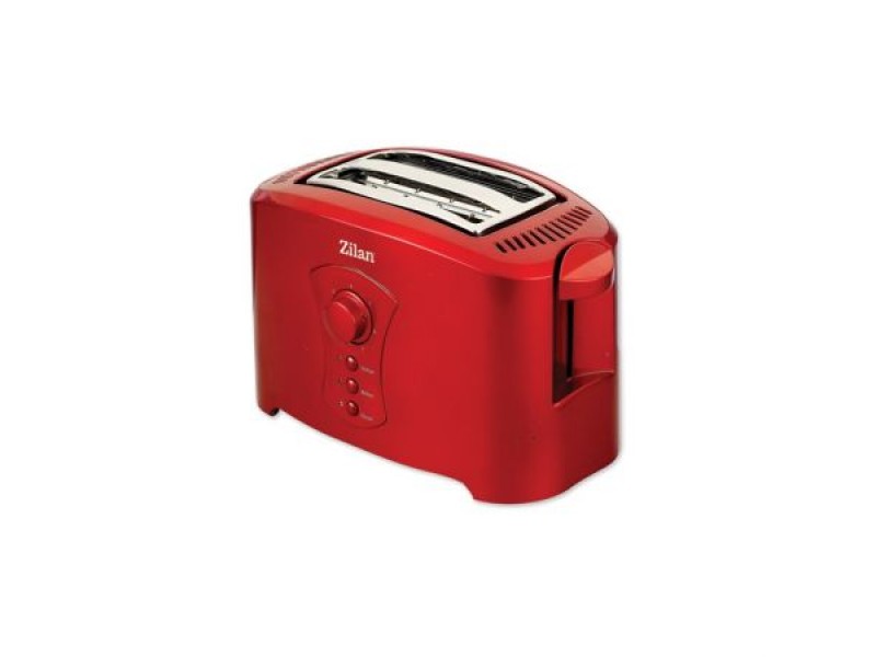  Prajitor de Paine ZILAN ZLN-8310, 750W, rosu, 7 nivele de rumenire 