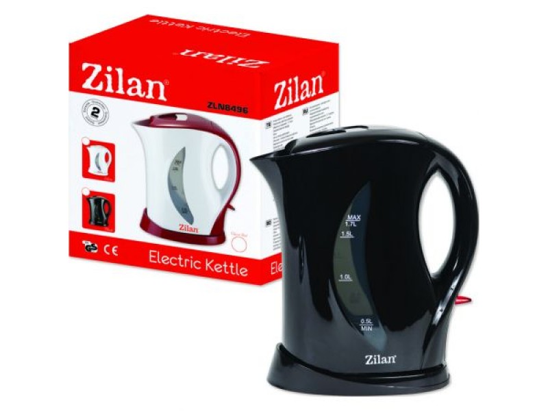  Cana electrica ZILAN ZLN-8496, Capacitate 1.7L, Putere 1850-2200W 