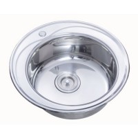 Chiuveta Freddo ERT-SN9000, Pentru blat, Rotunda, Anticalcar, Inox