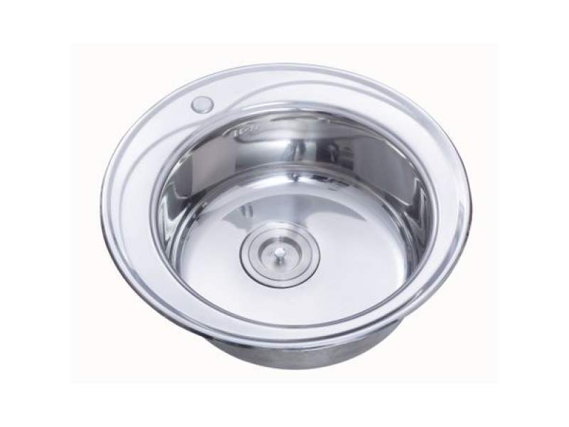 Chiuveta Freddo ERT-SN9000, Pentru blat, Rotunda, Anticalcar, Inox