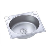 Chiuveta inox pentru blat 52x41 cm anticalcar cu preaplin FREDDO ERT-SN9005,Disponibil dreapta-stanga