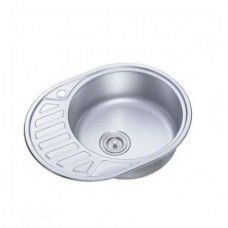 Chiuveta inox pentru blat 59x45 cm anticalcar cu preaplin FREDDO ERT-SN9006, disponibil stanga si dreapta