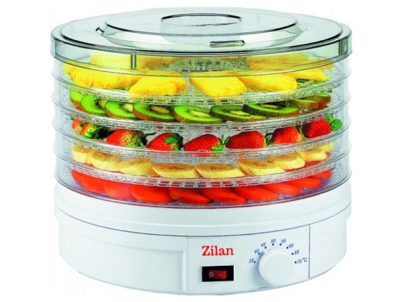 Deshidrator alimente ZILAN ZLN-9645, 5 nivele, putere 245W