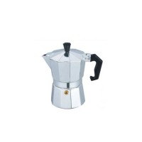 Espressor cafea manual din aluminiu Bohmann BH 9406, pentru aragaz, capacitate 6 cesti