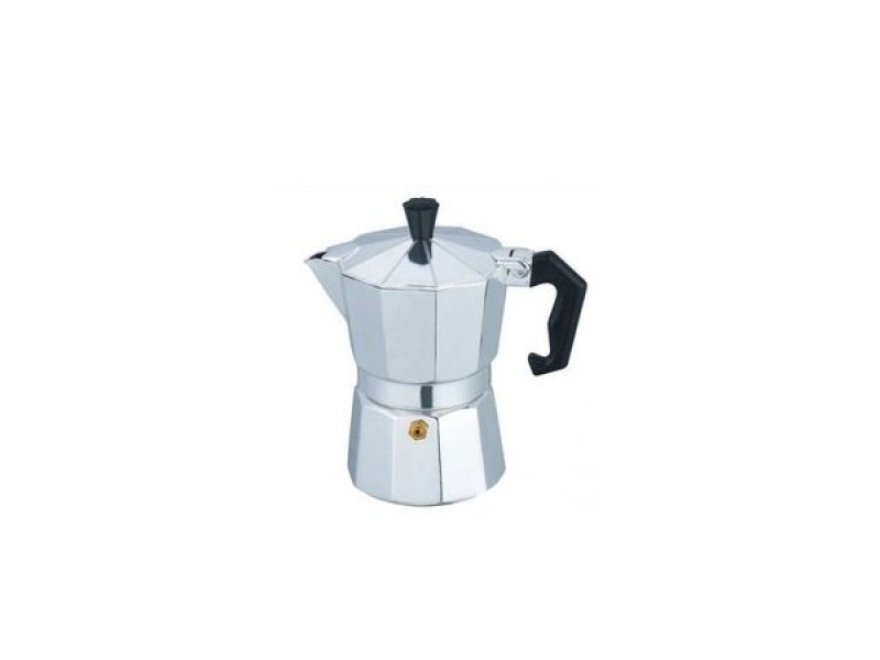 Espressor cafea manual din aluminiu Bohmann BH 9406, pentru aragaz, capacitate 6 cesti