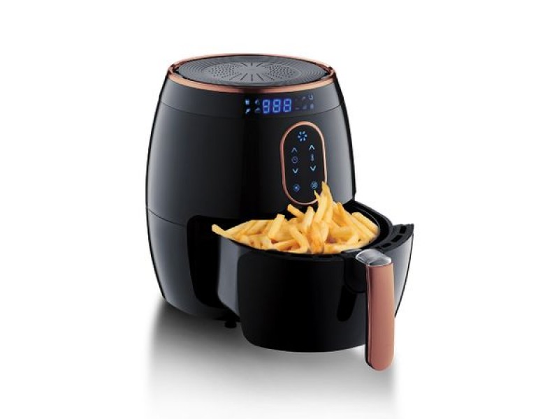 Friteuza Air Fryer Digital  Berlinger Haus,  afisaj LCD, 1350 W, 3.2 L, BH9035