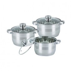 Set vase de gatit,inox,6 piese Bohmann 