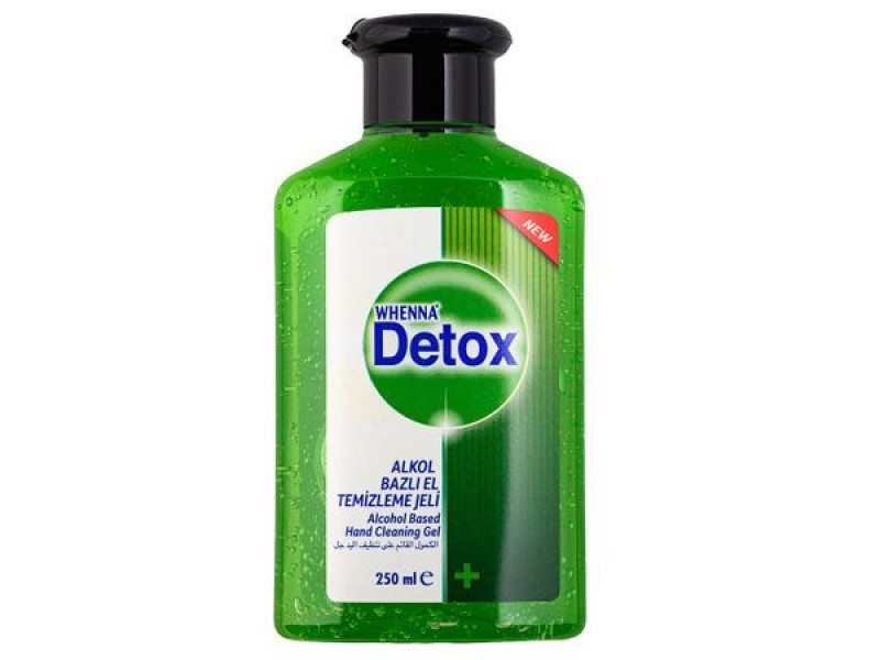 Gel antibacterian Detox, dezinfectant, pentru maini 250 ml