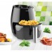 Friteuza cu aer cald Heinner, 1250 W, 2.5 L, vas antiaderent, timer 30 min, Negru