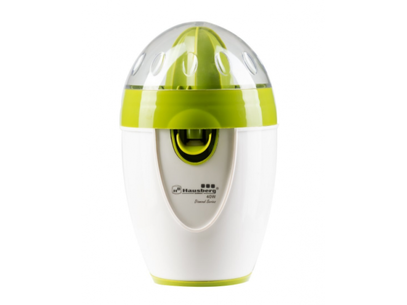 Storcator fructe citrice electric 40W, Hausberg HB3325V, capacitate 1l, sistem rotire in 2 sensuri, verde