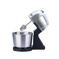 Mixer Cu Bol Rotativ HAUSBERG HB-3551NG, 7 viteze, putere 250W, BOL DIN INOX DE 2L, Negru