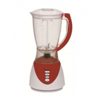 Blender 2in1,300 w Hausberg HB 7761R,Lame Otel Inoxidabil, Vas de sticla1,5 l