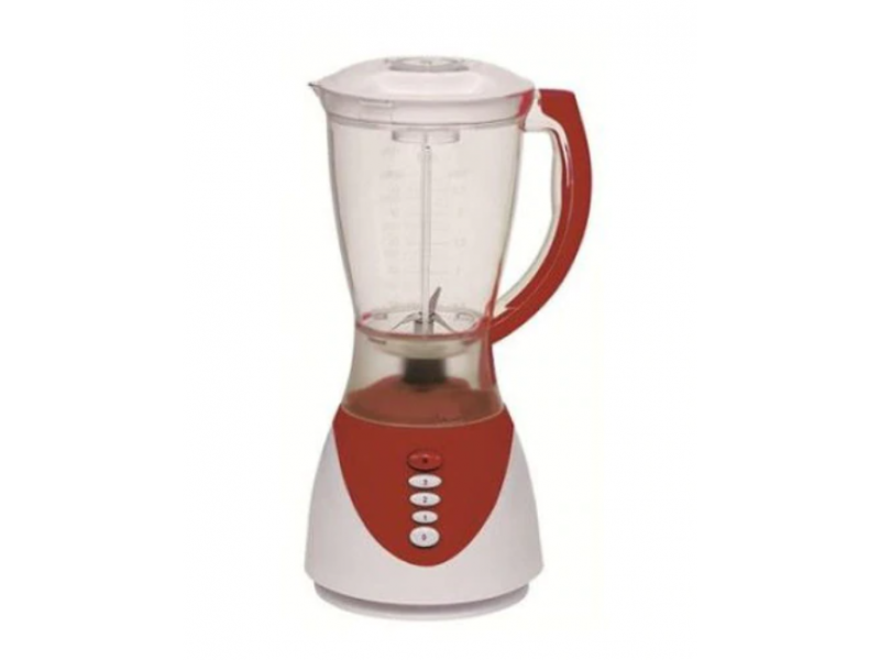 Blender 2in1,300 w Hausberg HB 7761R,Lame Otel Inoxidabil, Vas de sticla1,5 l