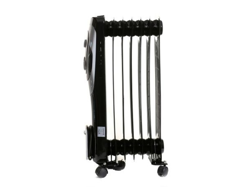 Radiator 7 lementi, Hausberg HB-8900N, 3 setari de caldura, NEGRU