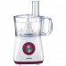 Robot de bucatarie Heinner Charm HFP-750BG, 750 W, Bol 1.2 L, Blender 1.8 L, 4 discuri, Alb/Visiniu