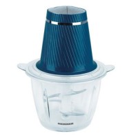 Tocator Charm Heinner , 300 W, 2 cutite inox, bol de sticla, 2 viteze, Albastru 