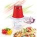 Tocator Heinner , 300W, 2 cutite inox, bol sticla 1.2 L, 2 Viteze, Rosu