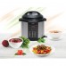 Multicooker cu gatire la presiune Heinner HPCK-6IX, 4.5 L, 15 programe, Vas antiadeziv detasabil, Presiune reglabila, Timer, Display led, Inox