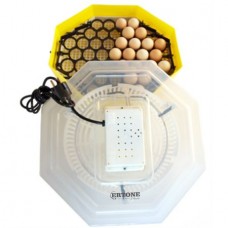Incubator electric pentru oua cu termostat si dispozitiv de intoarcere, 41 oua, INC2