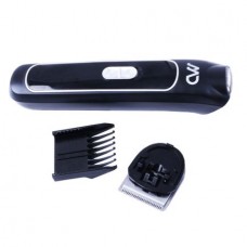 Trimmer facial reincarcabil MD MTR-9002, lumina LED, buton ON/OFF, Negru