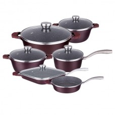 Set oale granit 11 Piese interior marmura, Imperial Collection,IM-1110ST,MOV