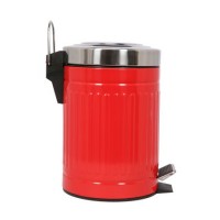 Cos pentru gunoi cu pedala, capacitate 3L , Grunberg, ,RY1613-ROSU